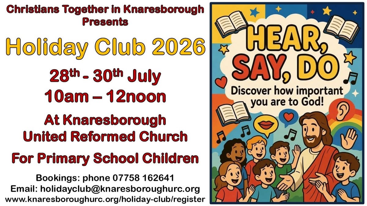 Hear Say Do Holiday Club 2026